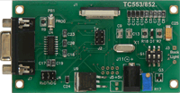 TC553/852 Touch screen controller for Optrex F-51852