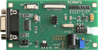 TC55472 Touch screen controller for Optrex F-55472