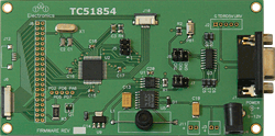Optrex F-51854 evaluation board