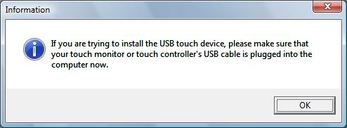 USB/RS232 Connection Information